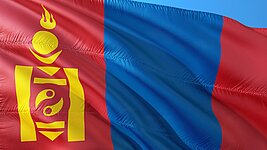 Flagge Mongolei