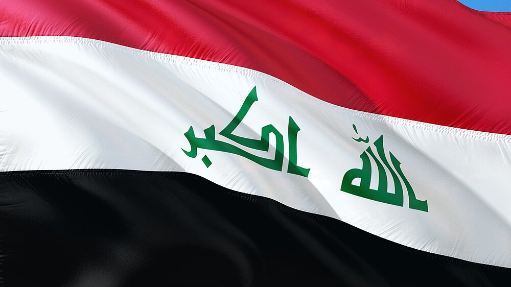 Flagge Irak